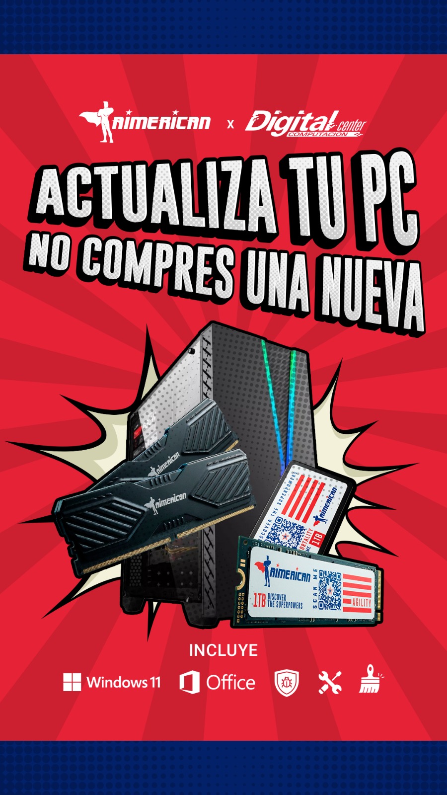 Actualización SSD + Disco Externo